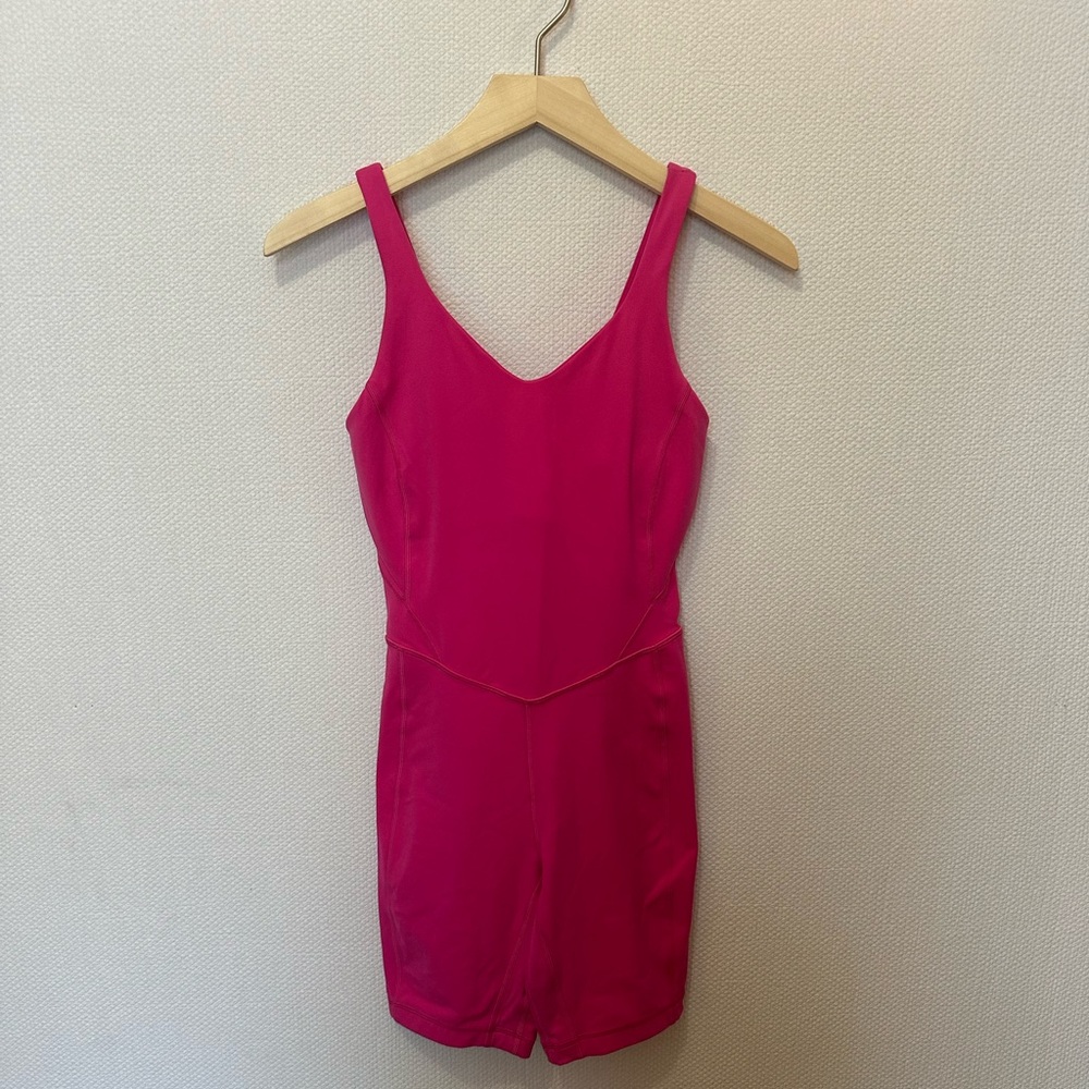 Lululemon Sonic Pink Align Romper Size 4